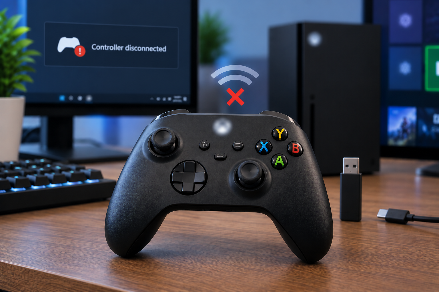 Cover image for the article Xbox Controller Keeps Disconnecting? Try This Fix